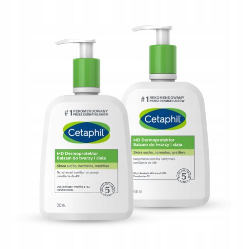 Cetaphil MD Dermoprotektor balzam za lice i tijelo 500 ml - dvostruko pakiranje