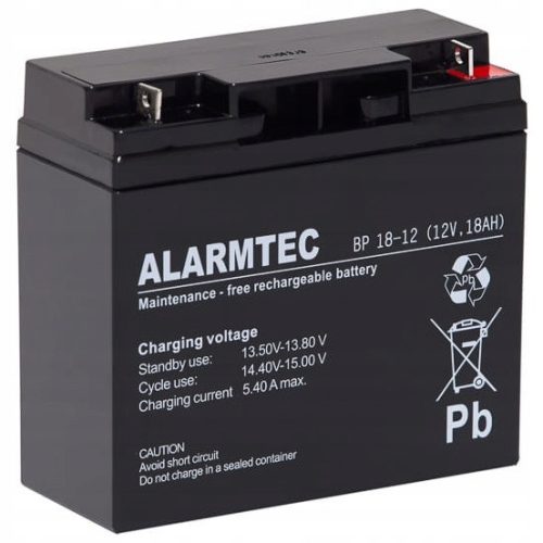 BATERIJA ALARMTEC BP 18 Ah 12 V 18-12