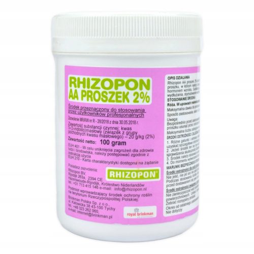 Sredstvo za zaštitu bilja - Royal Brinkman Rhizopon AA regulator rasta i razvoja biljaka u prahu 2% 100 g
