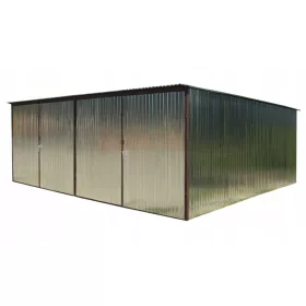 Limene garaže 6x5 Pocinčana limena garaža