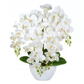   VELIKA UMJETNA ORHIDEJA SILIKONSKO cvijeće za unutarnje uređenje