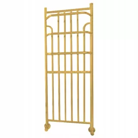  retro radijator Minas 120 x 43, zlatno lakiran