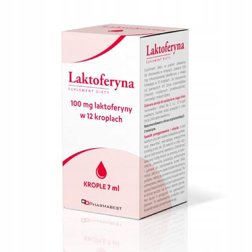 PHARMABEST Laktoferin kapi 7 ml