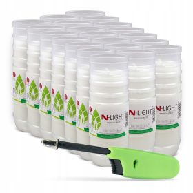  Parafinski umetak za N-Light svijeće 18 cm