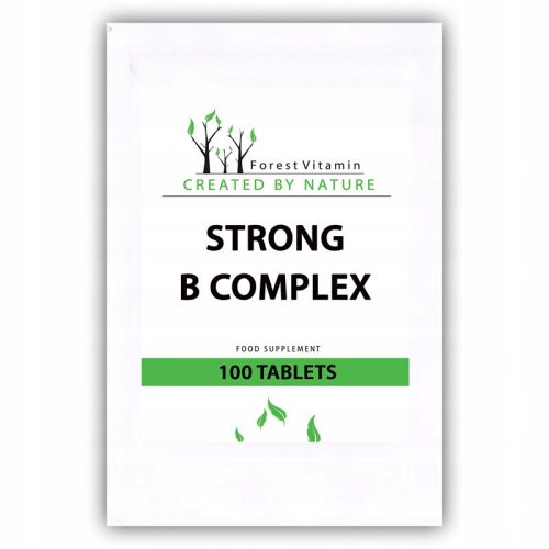 FOREST VITAMIN Strong B Complex - Snažan kompleks vitamina B, 250 tableta