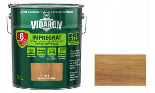 Vidaron V18 Impregnacija drva Winchester hrast 9 l