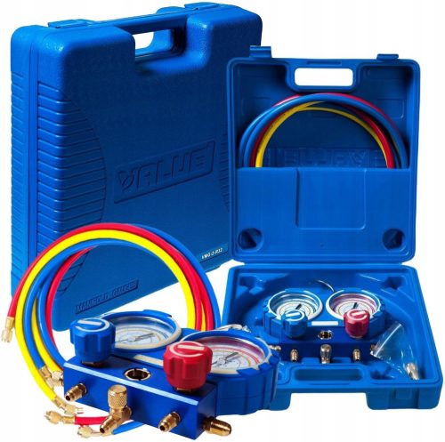 VALUE R-32/R-410a/R-407c/R-134 set mjerača tlaka