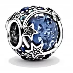 MD charms lopta sjajne plave zvijezde | S925