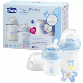 CHICCO Set bočica protiv grčeva 150ml + 250ml + duda