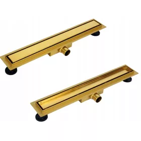 Balneo Duplex Next Gold linearni odvod 60 cm
