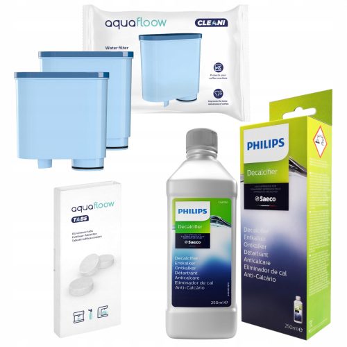 AquaFloow 2x Filtr za Vodu za Aparat za Kavu Philips CA6700 + 2 Ostala Proizvoda