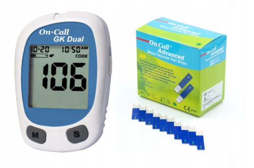 Mjerač glukoze i ketona u krvi On Call® GK Dual - Set za praćenje