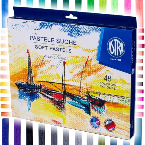 Set pastelnih bojica Astra Prestige 48 kom.