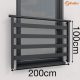 ALU BASIC Balkon Francuski 200cm Balustrada RAL
