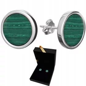 SREBRNI CELEBRITY NAKIT MALAHITE SREBRO 925