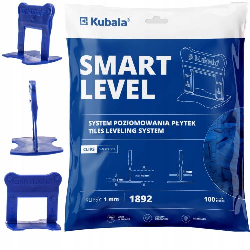 Kubala stege/kopče za izravnavanje pločica, 100 kom.