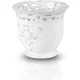  Polnix posuda za cvijeće 13 cm x 13 x 11 cm promjer 13 cm keramika bijela
