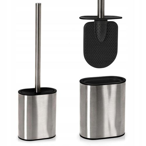 Samostojeća WC četka od nehrđajućeg čelika s posudom Bathroom Solutions O569402