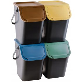 Praktične posude za sortiranje od 25 l s 1 odjeljkom