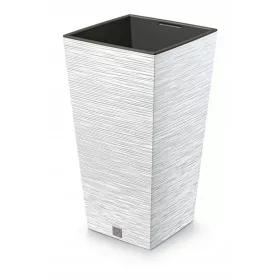    Prosperplast saksija 29,5 cm x 29,5 x 55 cm promjer 26,5 cm plastična bijela