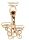 Dixiestore cvjetni stalak 93 cm metalni