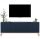 Samostojeći TV ormarić ELPIS Glamour Granatowy Mat 150 cm x 53 cm x 36,5 cm