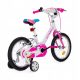 ATTABO Junior 16" dječji bicikl, svijetlo roza