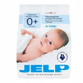    JELP 0+ HIPOALERGENI PRAŠAK ZA PRANJE ODJEĆE ZA DJECE, BIJELI 1,12KG