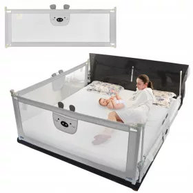 OGRADA ZA KREVET BED LOCK džep 180 cm MEDO