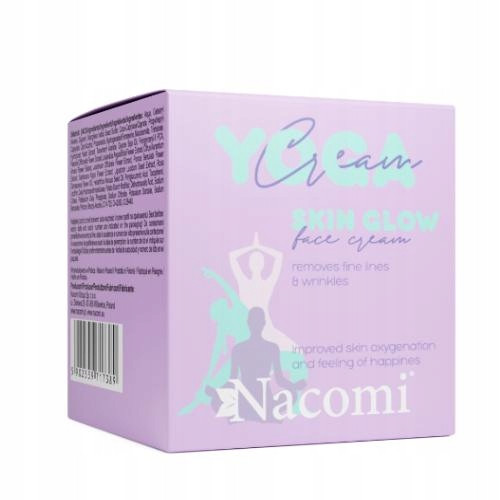 NACOMI Hidratantna krema za lice s esencijalnim uljima, 50 ml