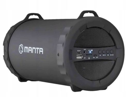  PRIJENOSNI BLUETOOTH ZVUČNIK BEŽIČNI BOOMBOX MANTA SPK204FM FM TUBE