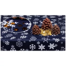   Božićni stolnjak "Svjetlucava zvijezda" 140x260 cm pravokutnik