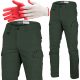 Lahti Pro L40534 zelene radne hlače Slim Fit 3XL