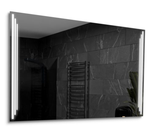  LED kupaonsko ogledalo s osvjetljenjem 100x70 - PRAGA