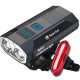  Spectre svjetlo za bicikl 900 lm USB + Spectre YQ-Y19 svjetlo za bicikl 120 lm baterija