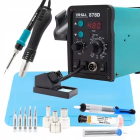   Profesionalna stanica za lemljenje 2w1 Yihua 878D Techrebal 740W