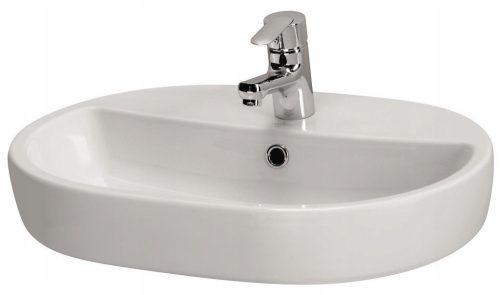 Cersanit Ovalni Nadgradni Umivaonik Caspia 60 cm