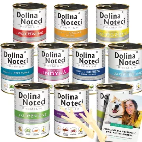    DOLINA NOTECI Premium mokra hrana za pse Mix 400G X 10 KOM + EBOOK DOG