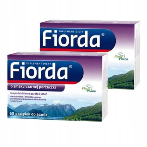 Fiorda crni ribiz pastile za grlo s okusom crne ribizle