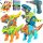  Konstrukcijski set dinosaura za sastavljanje kocki