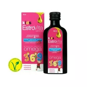   EstroVita Kids - Suplement dijete s omega-3,6,9 masnim kiselinama i okusom maline 150 ml