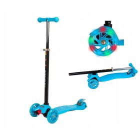 Balančani skuter, sklopiv, na tri kotača, LED svjetla