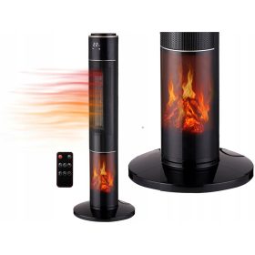    Carruzzo ventilatorski grijač stup 2000W Farelka radijator Led Oscilacija