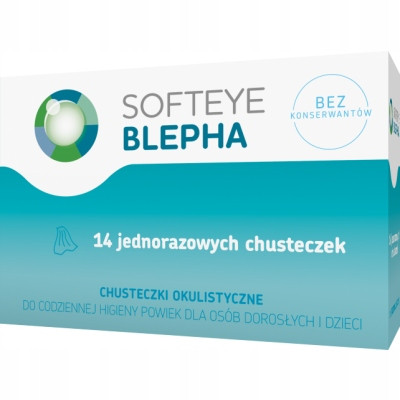 Softeye Blepha Higijenske Maramice za Očne Kapke - 14 Komada
