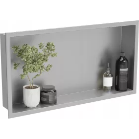   MEXEN X-Wall-R Podesiva Inox Polica za Unutarnje Prostore 60x30 cm