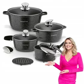 Konighoffer Pollo set aluminijskih lonaca 8 kom.