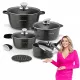 Konighoffer Pollo set aluminijskih lonaca 8 kom.