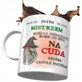 Polidraw šalica rođendanski dar imendanska keramika 330 ml