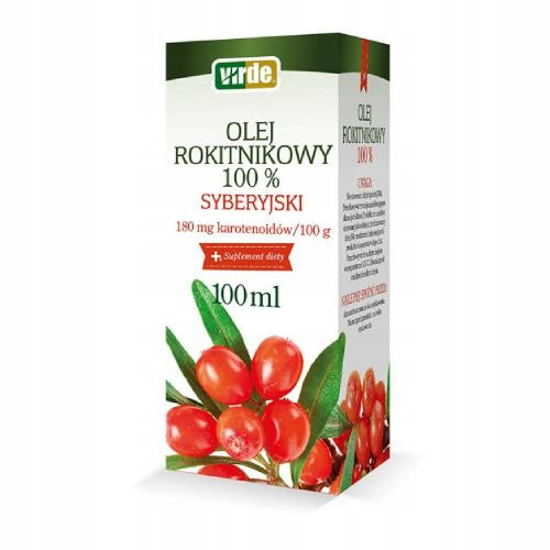 VIRDE Rokitnikovo ulje sibirskog krkavine 100%, 100ml