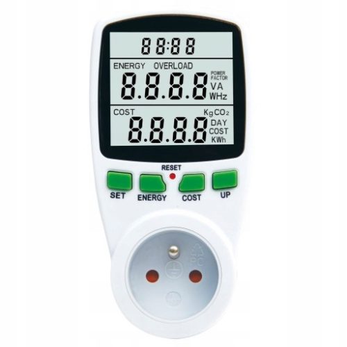 Virone Profesionalni Digitalni Wattmeter 16 A - 3680 W